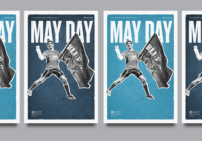 Project MAY DAY POSTER  by Richard Marazzi